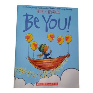 Scholastic 'Be You!' Book - Blue and Yellow